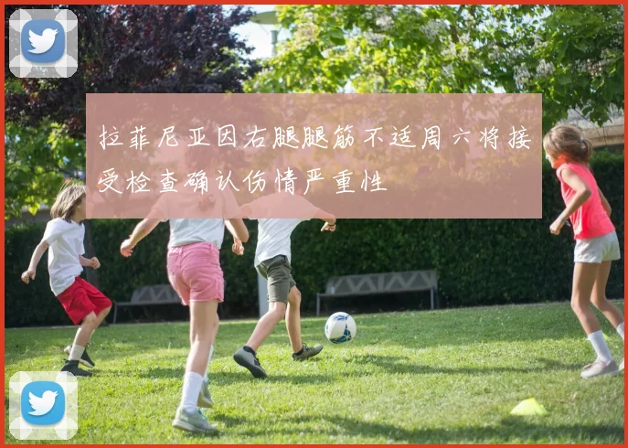 拉菲尼亚因右腿腿筋不适周六将接受检查确认伤情严重性